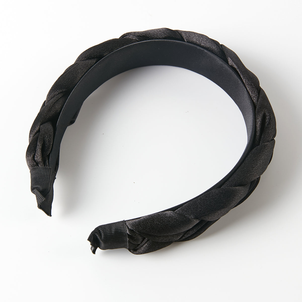 【家居】編織感頭箍 黑色