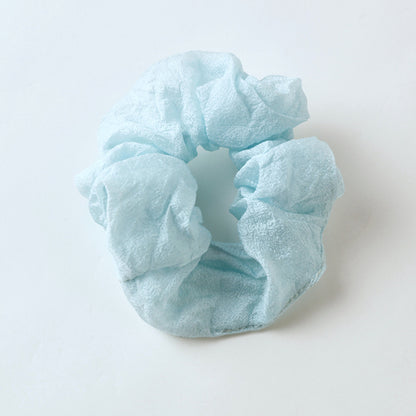 【家居】紋理感髮圈 月白 GSU