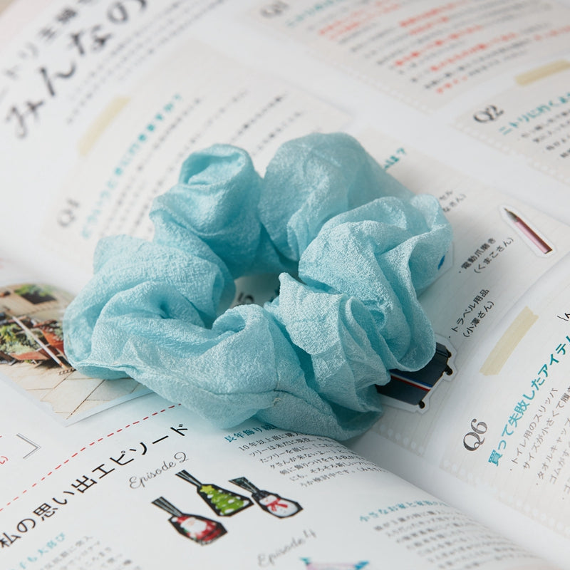 【家居】紋理感髮圈 月白 GSU