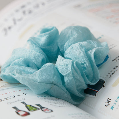 【家居】紋理感髮圈 月白 GSU