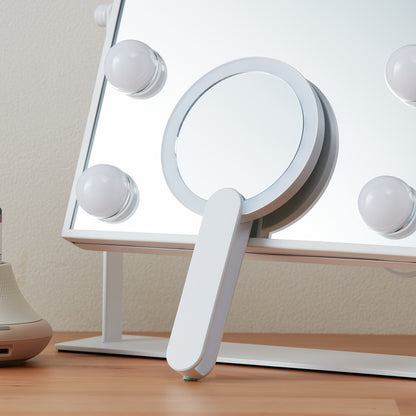【家居】手持便攜LED化妝鏡