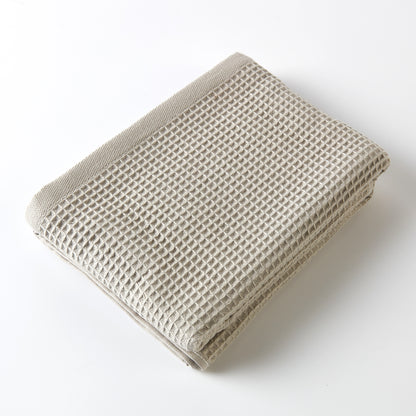 【家居】純棉華夫格擦手巾/面巾/浴巾 LGY