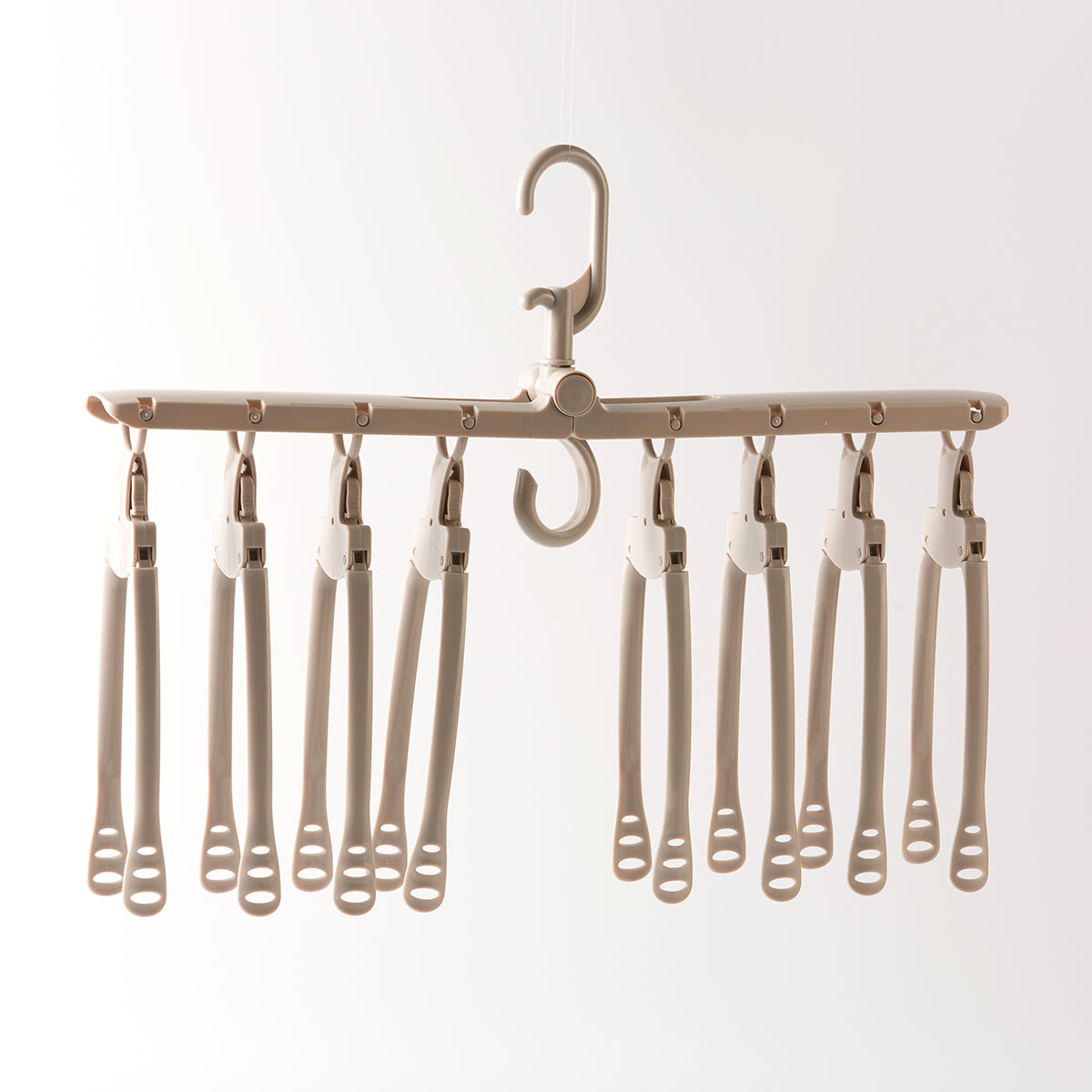 【家居】8連多功能可摺疊衣架MO