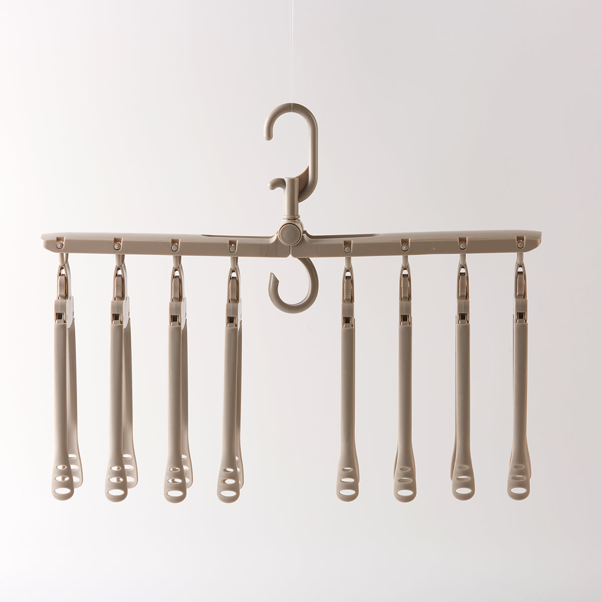 【家居】8連多功能可摺疊衣架MO