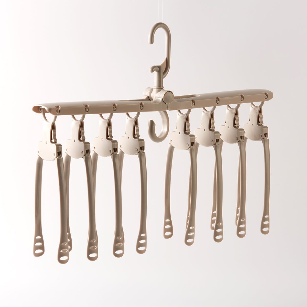 【家居】8連多功能可摺疊衣架MO