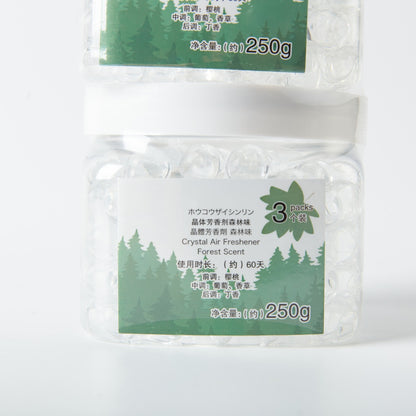 【家居】250g*3個套裝晶體芳香劑
