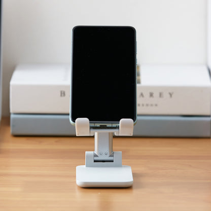 【家居】可摺疊桌面手機支架