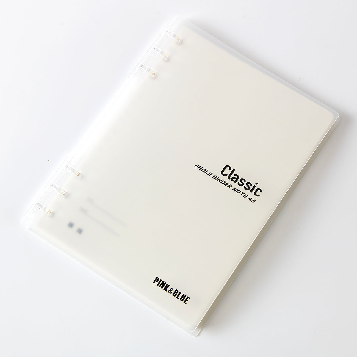 【家居】不壓手6孔活頁簿