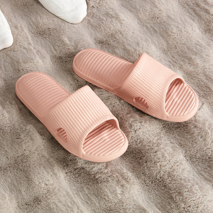 【家居】拖鞋 Q彈條紋TC805