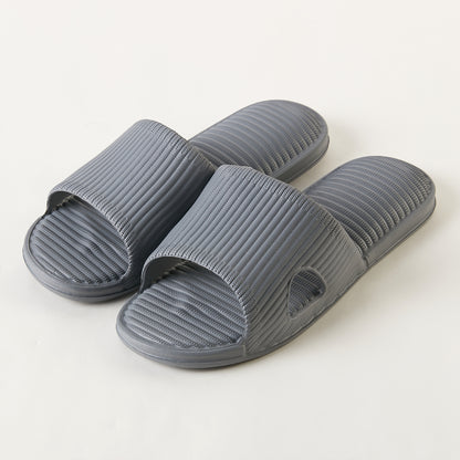 【家居】拖鞋 Q彈條紋TC805