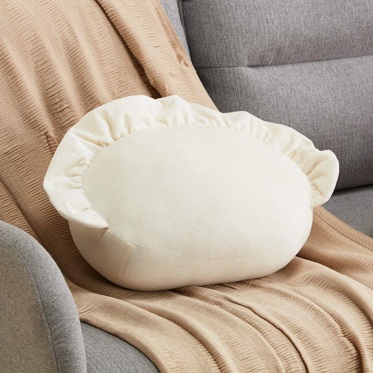 【家居】抱枕 栗子饅頭/餃子/燒肉/牛角包/朱古力曲奇