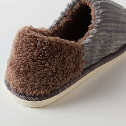 【家居】拖鞋 毛絨條紋 FE2501
