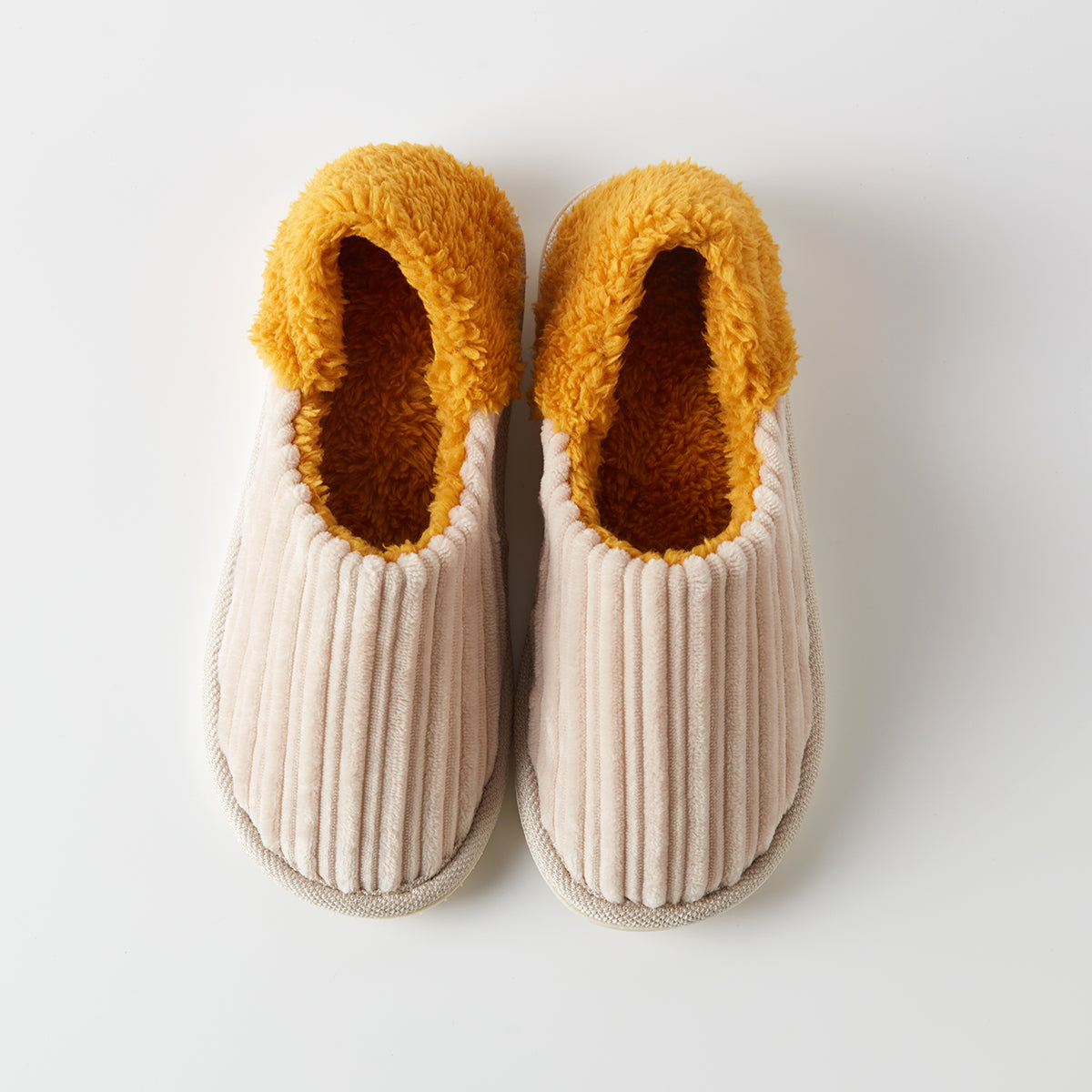 【家居】拖鞋 毛絨條紋 FE2501