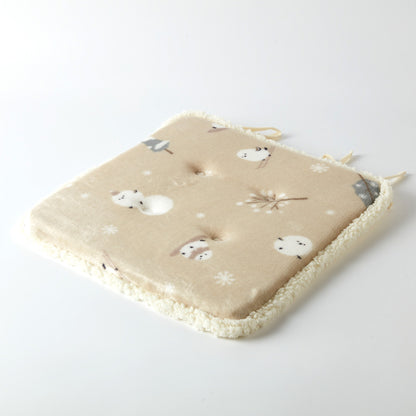 【家居】繫帶坐墊/加厚坐墊 小肥啾2501