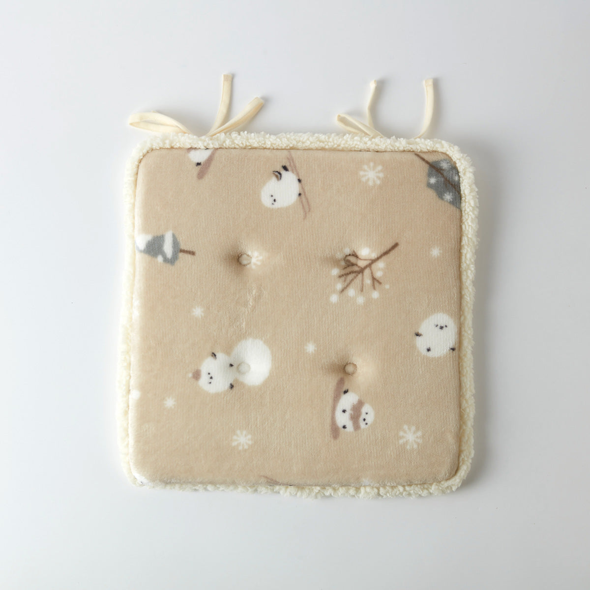 【家居】繫帶坐墊/加厚坐墊 小肥啾2501