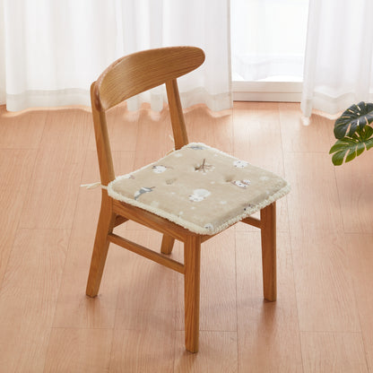 【家居】繫帶坐墊/加厚坐墊 小肥啾2501