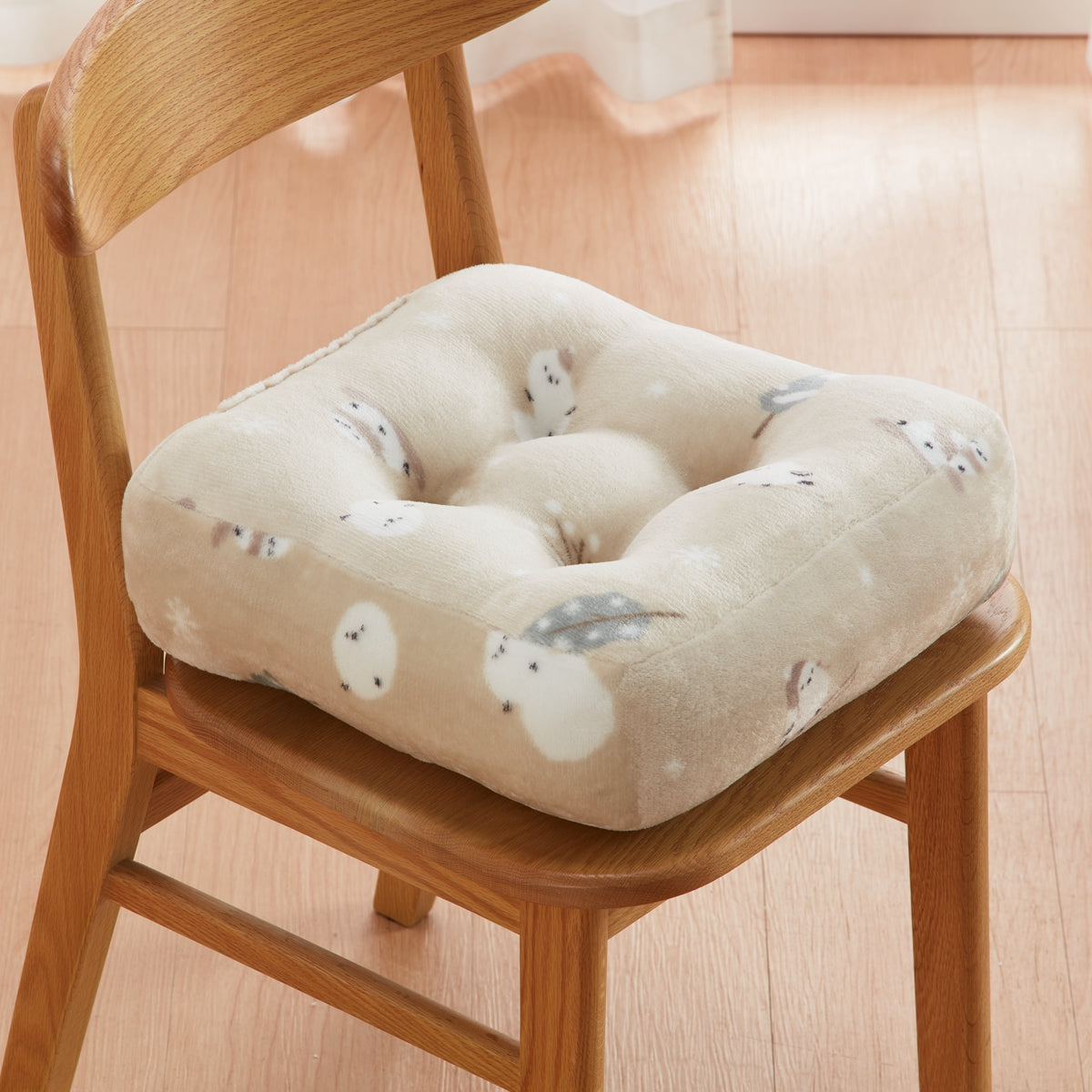 【家居】繫帶坐墊/加厚坐墊 小肥啾2501