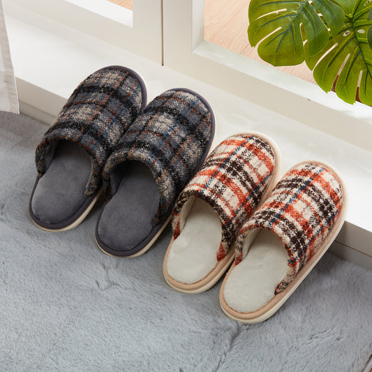 【家居】拖鞋 編織方格