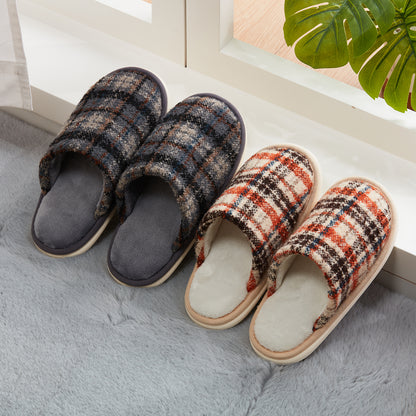 【家居】拖鞋 編織方格