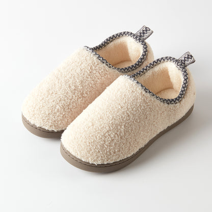 【家居】拖鞋 帶後跟泰迪絨2501