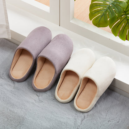 【家居】拖鞋 麂皮絨