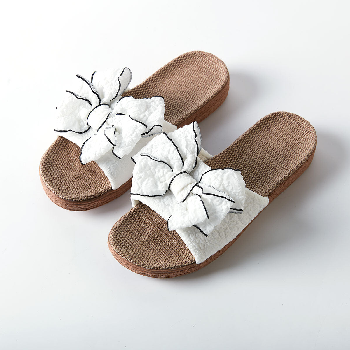 【家居】拖鞋 線條/榻榻米/檸檬麻底/滿頭編織麻底/雞尾酒厚麻底/蝴蝶結厚底/仿皮編織厚麻底/編織麻底/編織麻底