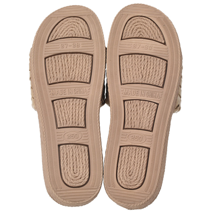 【家居】拖鞋 線條/榻榻米/檸檬麻底/滿頭編織麻底/雞尾酒厚麻底/蝴蝶結厚底/仿皮編織厚麻底/編織麻底/編織麻底