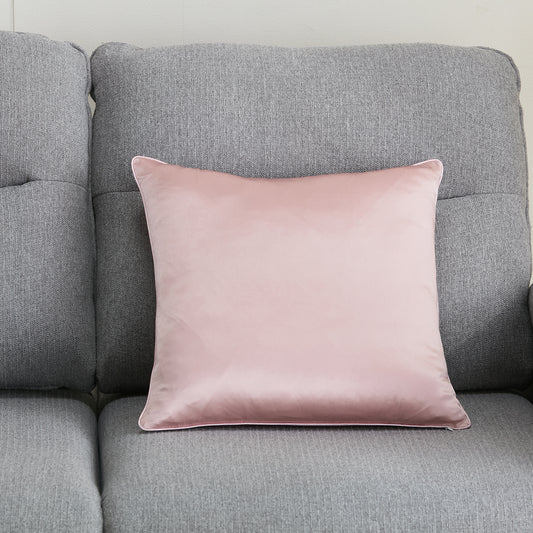 【家居】雙面真絲靠墊套