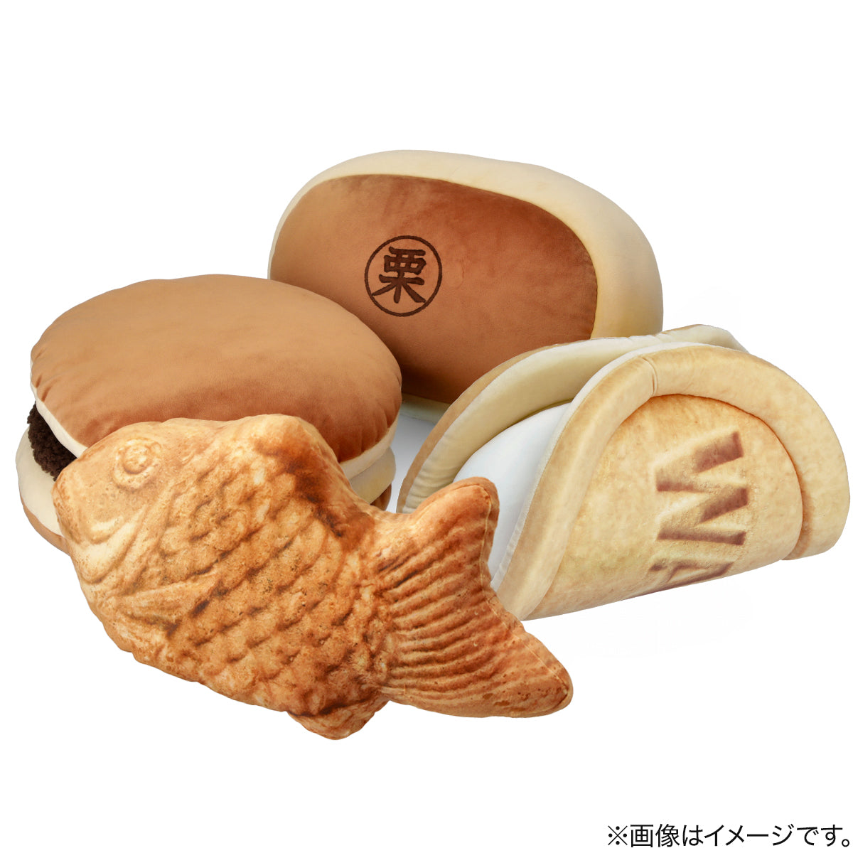 【家居】舒柔抱枕 銅鑼燒/華夫餅/鯛魚燒