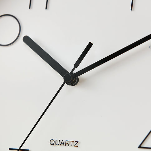 【家居】靜音掛鍾 派勒蒂