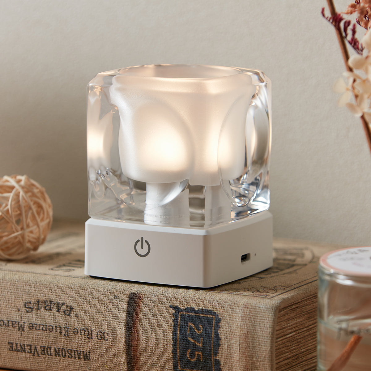 【家居】LED式玻璃檯燈LML WH