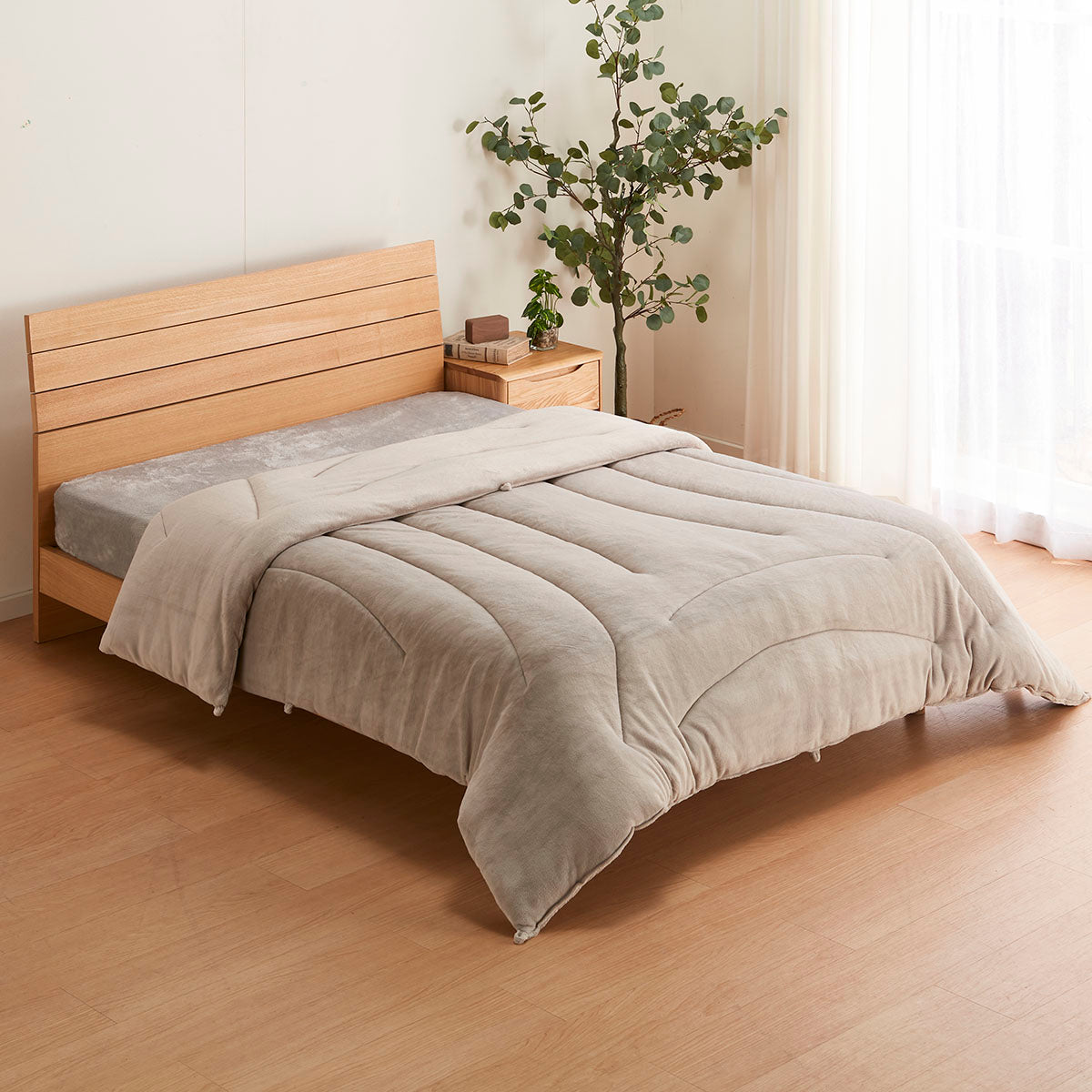 【家居】牛奶絨溫度調節被