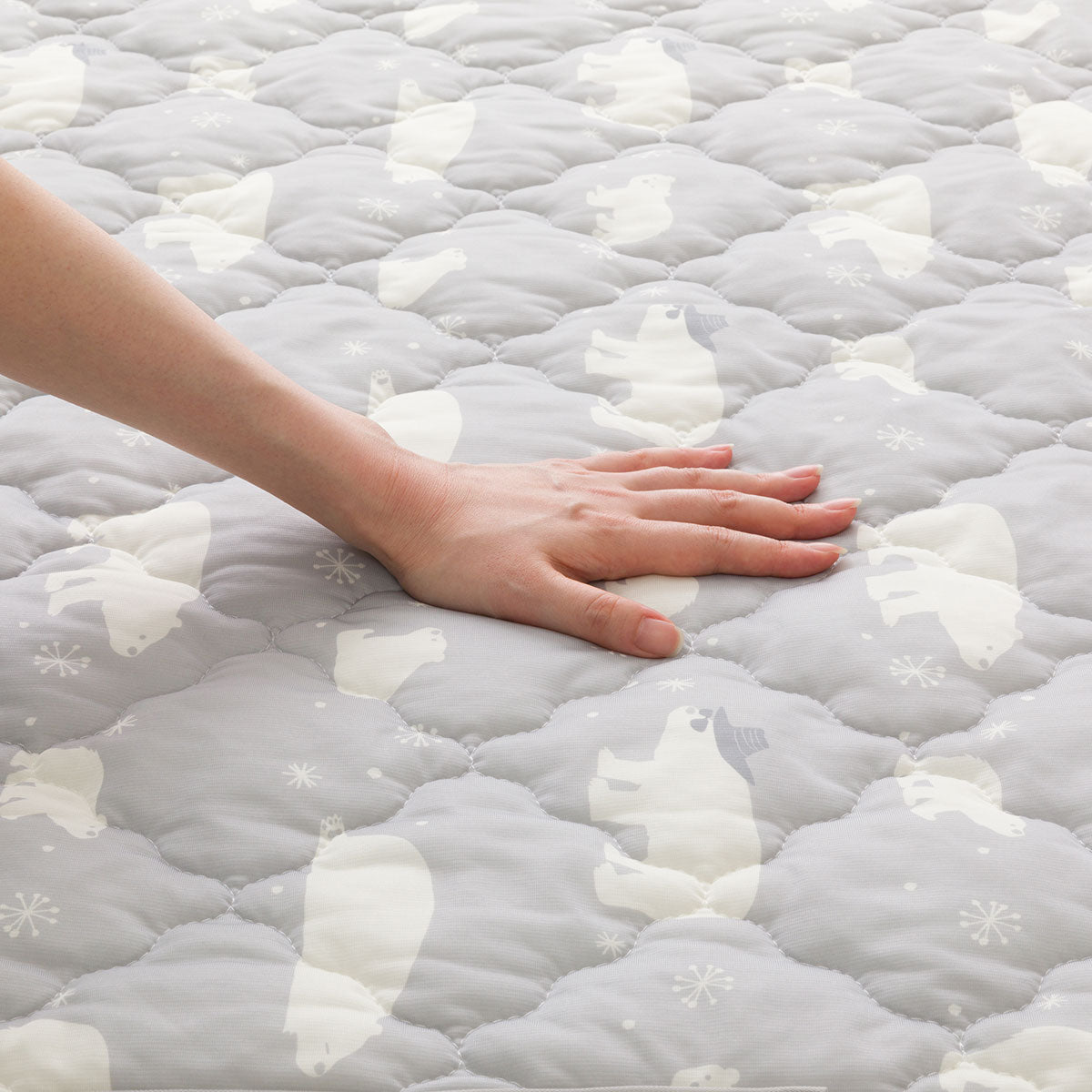 【家居】冷感 S2503 白熊系列床品 枕墊/毛巾被/床墊