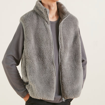 【家居】男士 長毛絨夾克/馬甲 GY