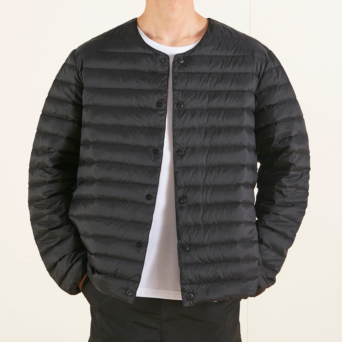 【家居】男士 羽絨夾克/馬甲 BK