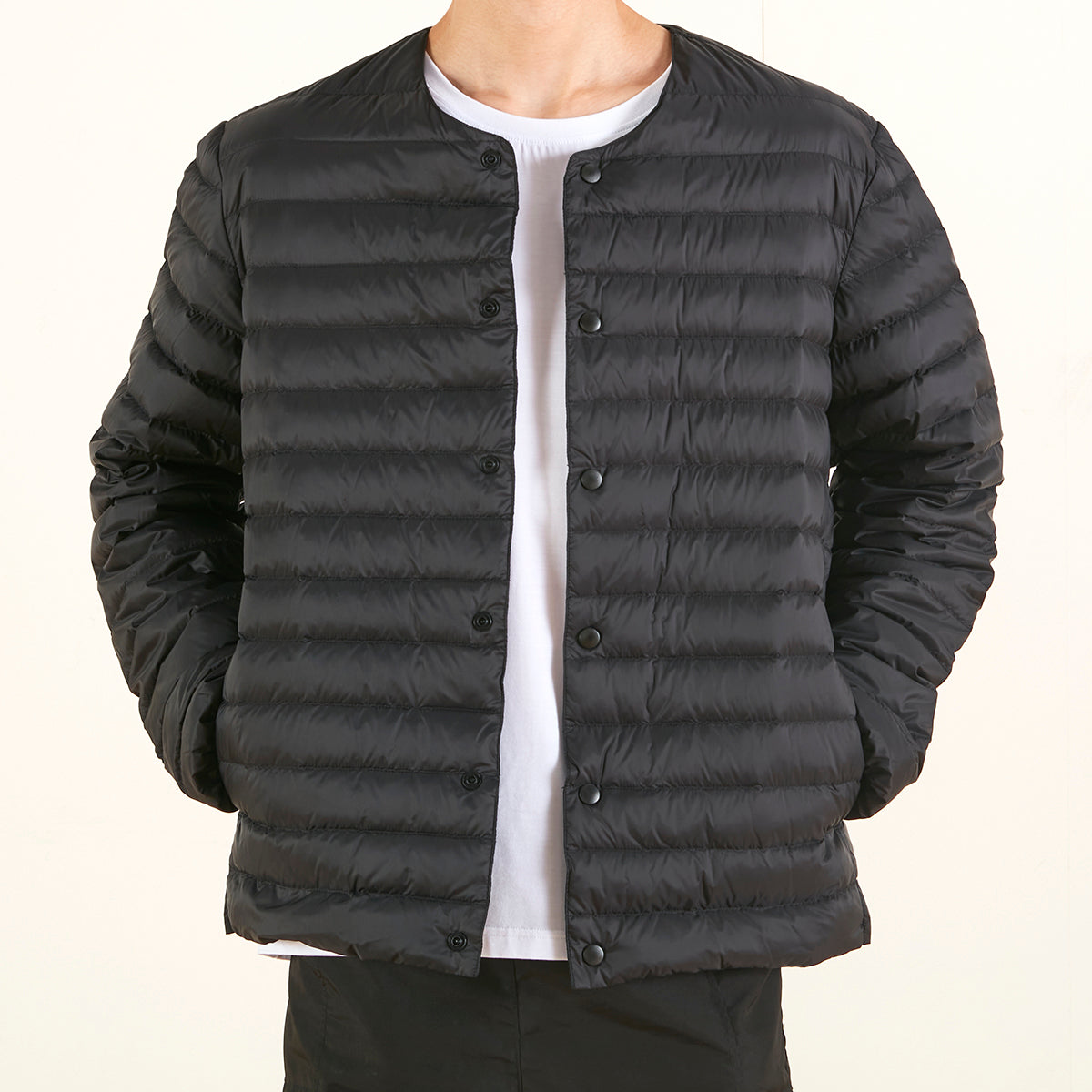 【家居】男士 羽絨夾克/馬甲 BK