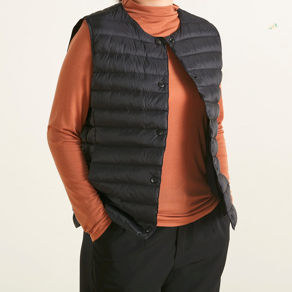 【家居】女士 羽絨夾克/馬甲 BK