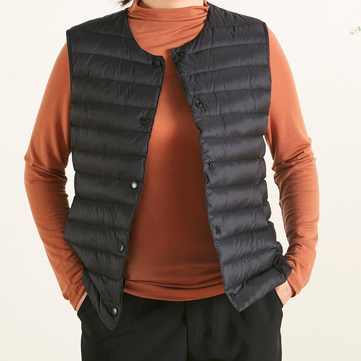 【家居】女士 羽絨夾克/馬甲 BK
