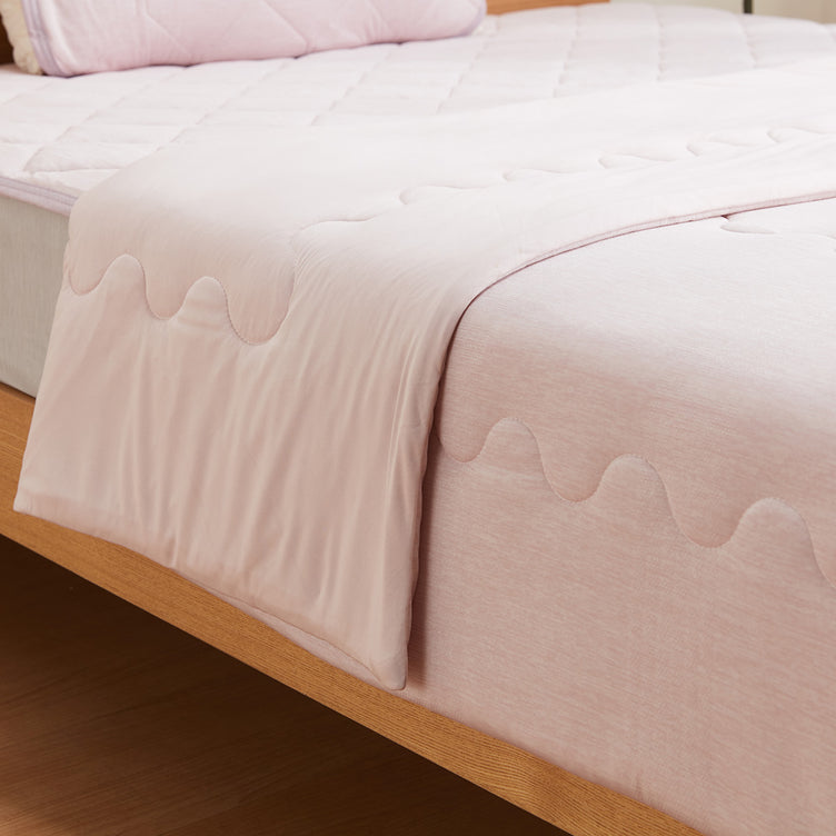 【家居】強冷感 S2502 粉色系列床品 薄被/床墊
