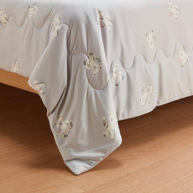 【家居】強冷感S25 泰迪熊系列床品 枕墊/薄被/毛巾被/床墊
