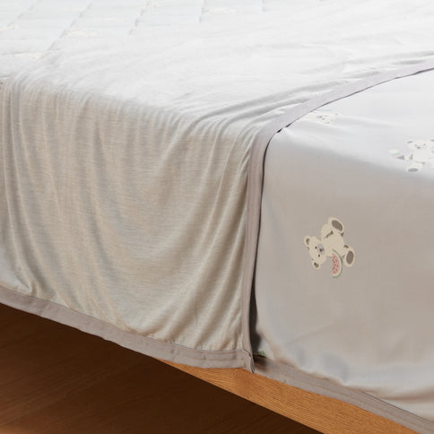 【家居】強冷感S25 泰迪熊系列床品 枕墊/薄被/毛巾被/床墊