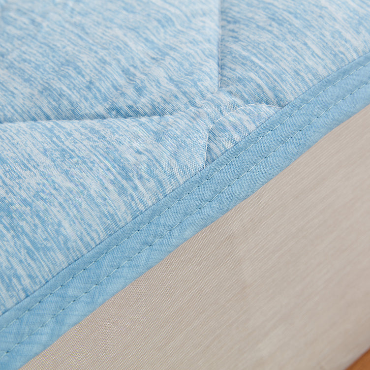 【家居】強冷感 S2502 藍色系列床品 枕墊/薄被/床墊