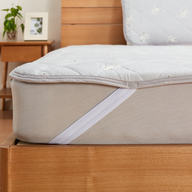 【家居】強冷感S25 泰迪熊系列床品 枕墊/薄被/毛巾被/床墊