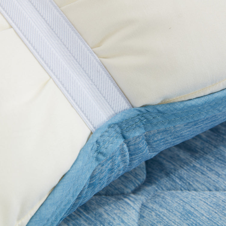 【家居】強冷感 S2502 藍色系列床品 枕墊/薄被/床墊