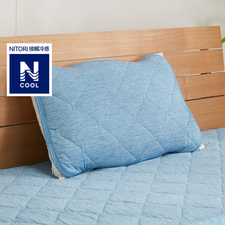 【家居】強冷感 S2502 藍色系列床品 枕墊/薄被/床墊
