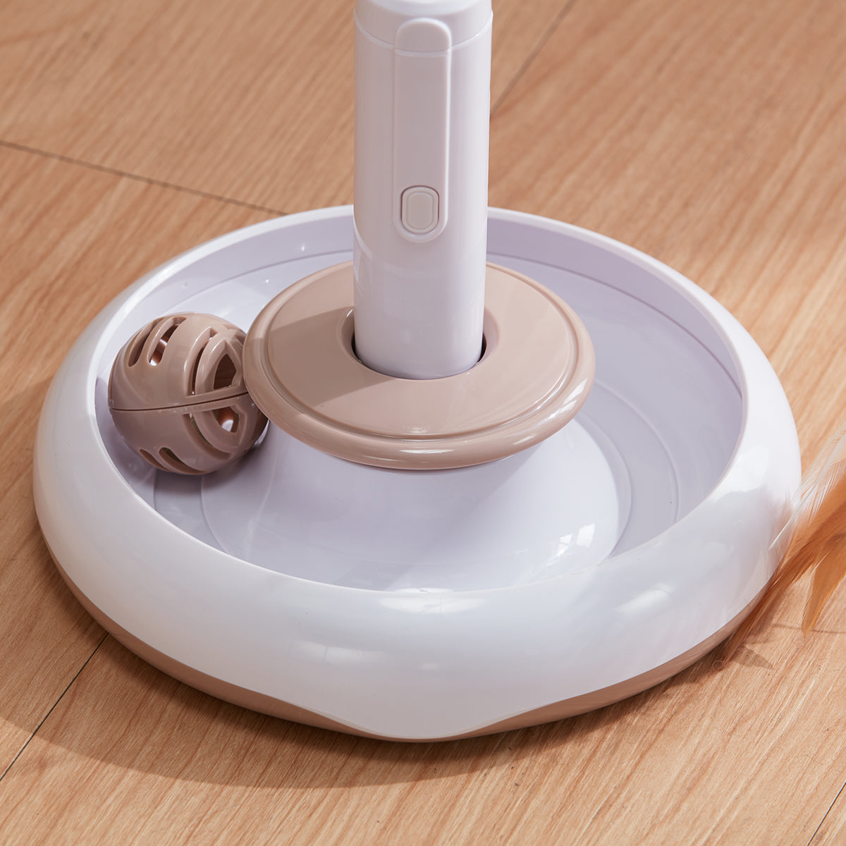 【家居】電動逗貓棒 羽毛