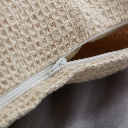 【家居】大靠墊套 華夫格