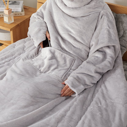 【家居】連袖手機毛氈 超吸濕發熱 A2514