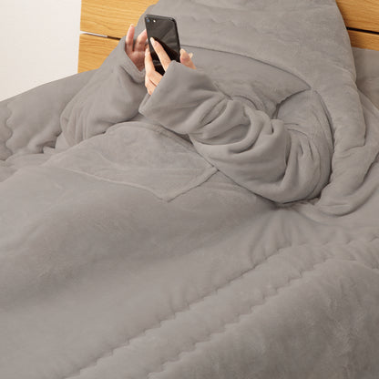 【家居】連袖手機毛氈 超吸濕發熱 A2514