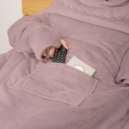 【家居】連袖手機毛氈 超吸濕發熱 A2514